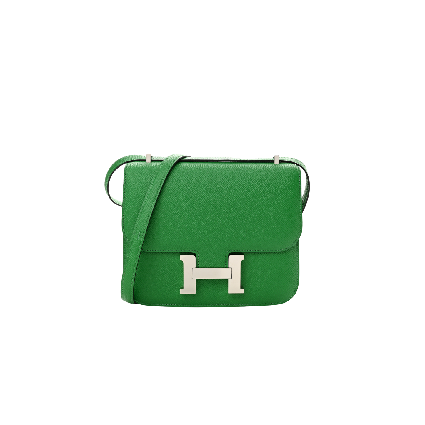 Hermes Constance 18 Vert Yucca Epsom Leather