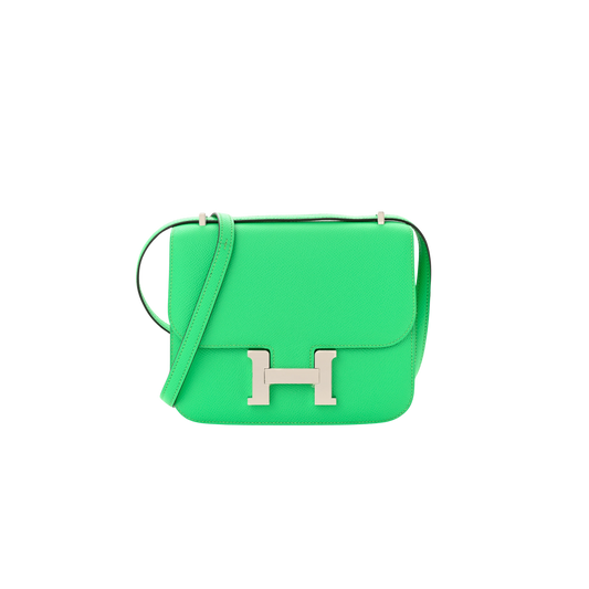 Hermes Constance 18 Vert Comics Epsom Leather