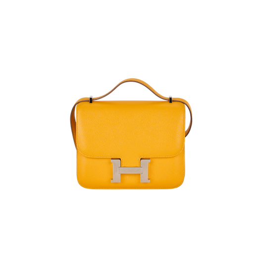Hermes Constance 18 Jaune d'Or Epsom Leather