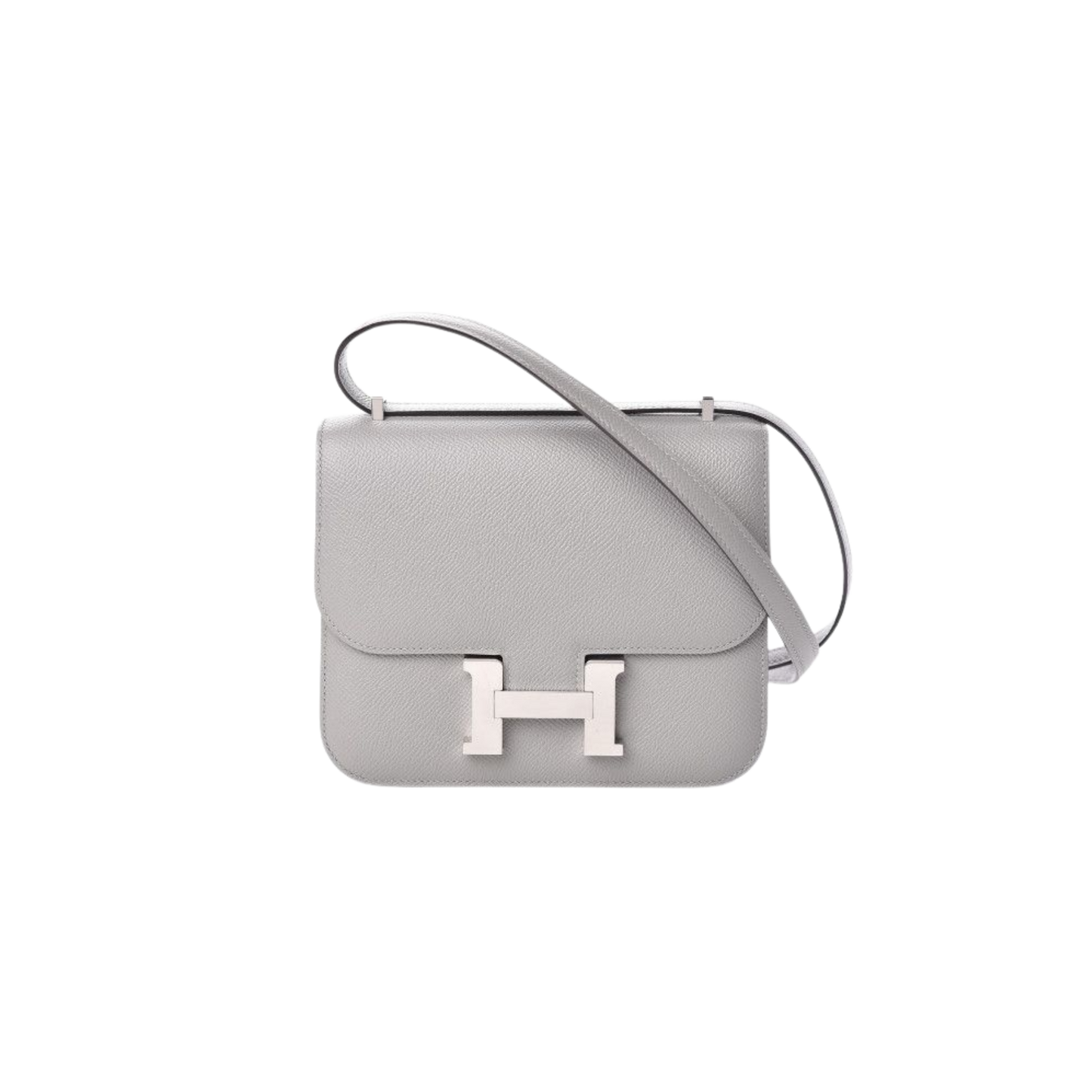 Hermes Constance 18 Gris Mouette Epsom Leather