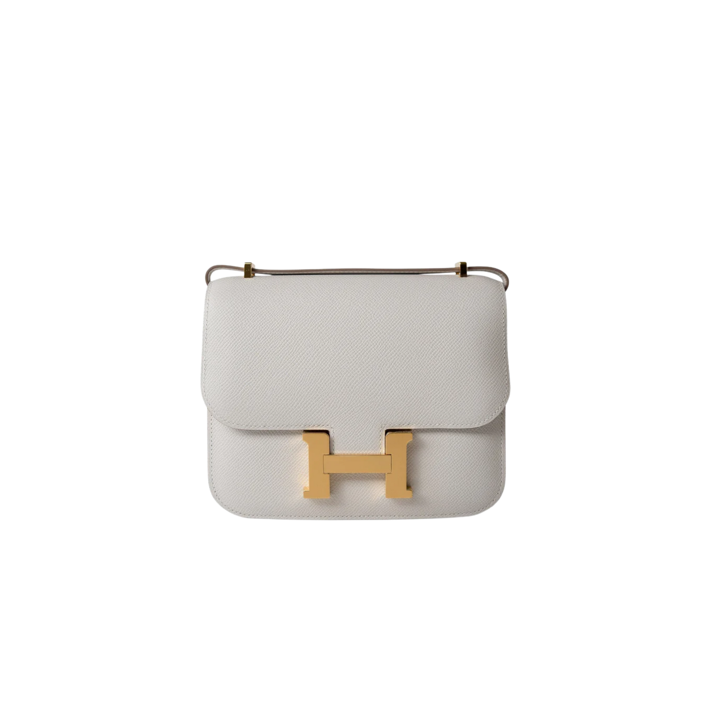 Hermes Constance 18 Gris Pale Epsom Leather