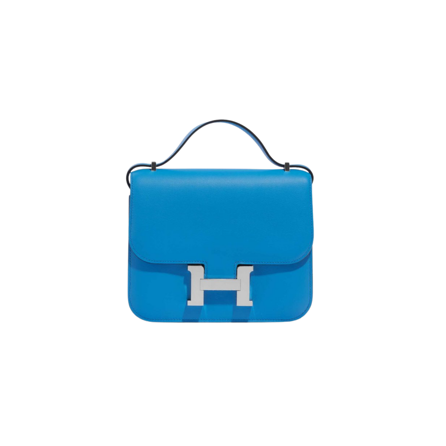 Hermes Constance 18 Bleu Frida Swift Leather
