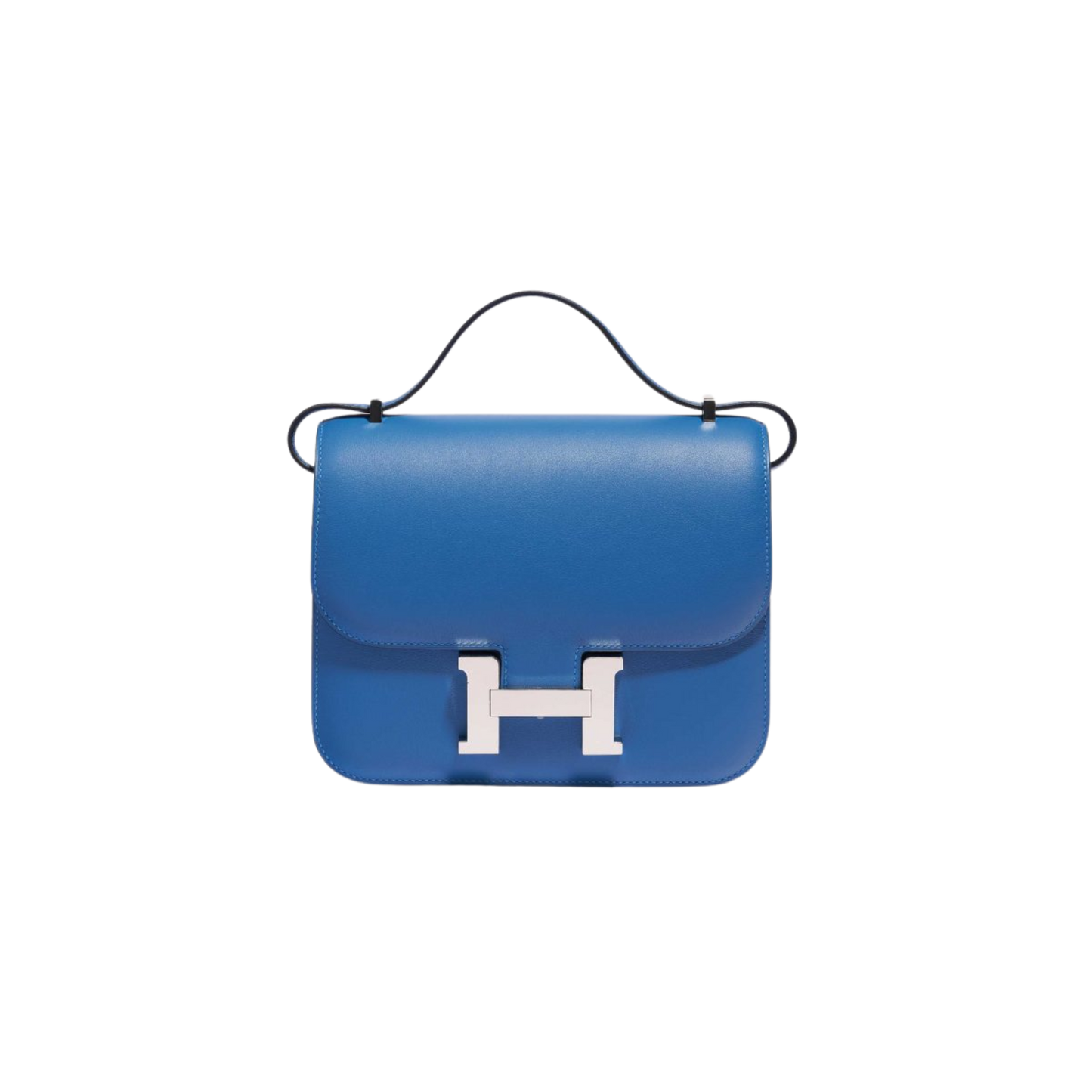 Hermes Constance 18 Bleu Mykonos Swift Leather