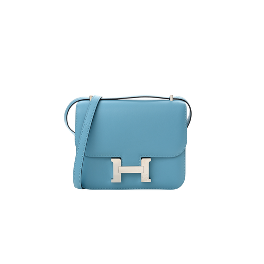 Hermes Constance 18 Bleu du Nord Swift Leather