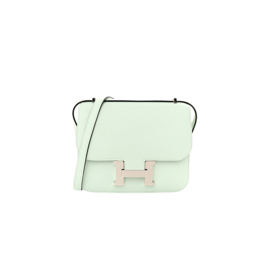 Hermes Constance 18 Vert Peppermint Swift Leather
