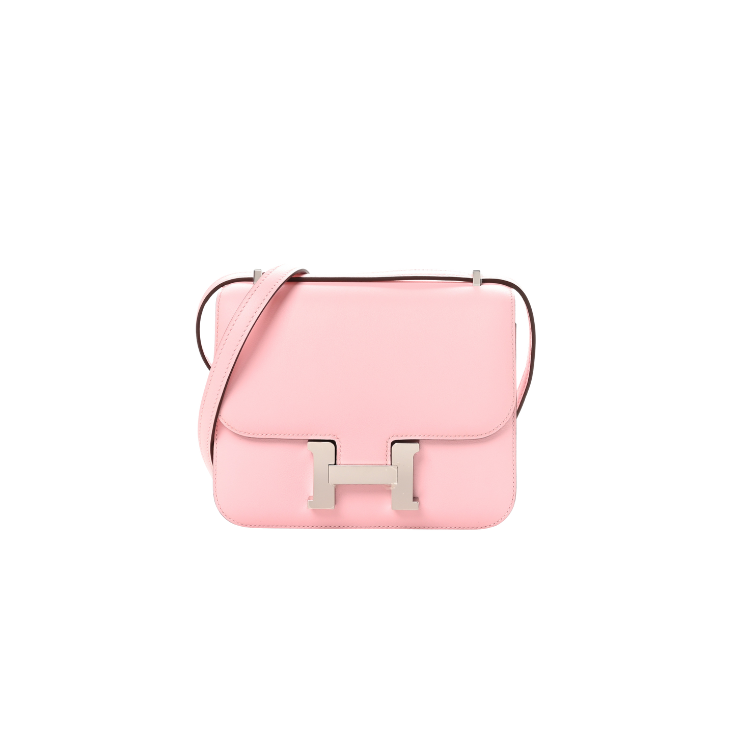 Hermes Constance 18 Rose Sakura Swift Leather