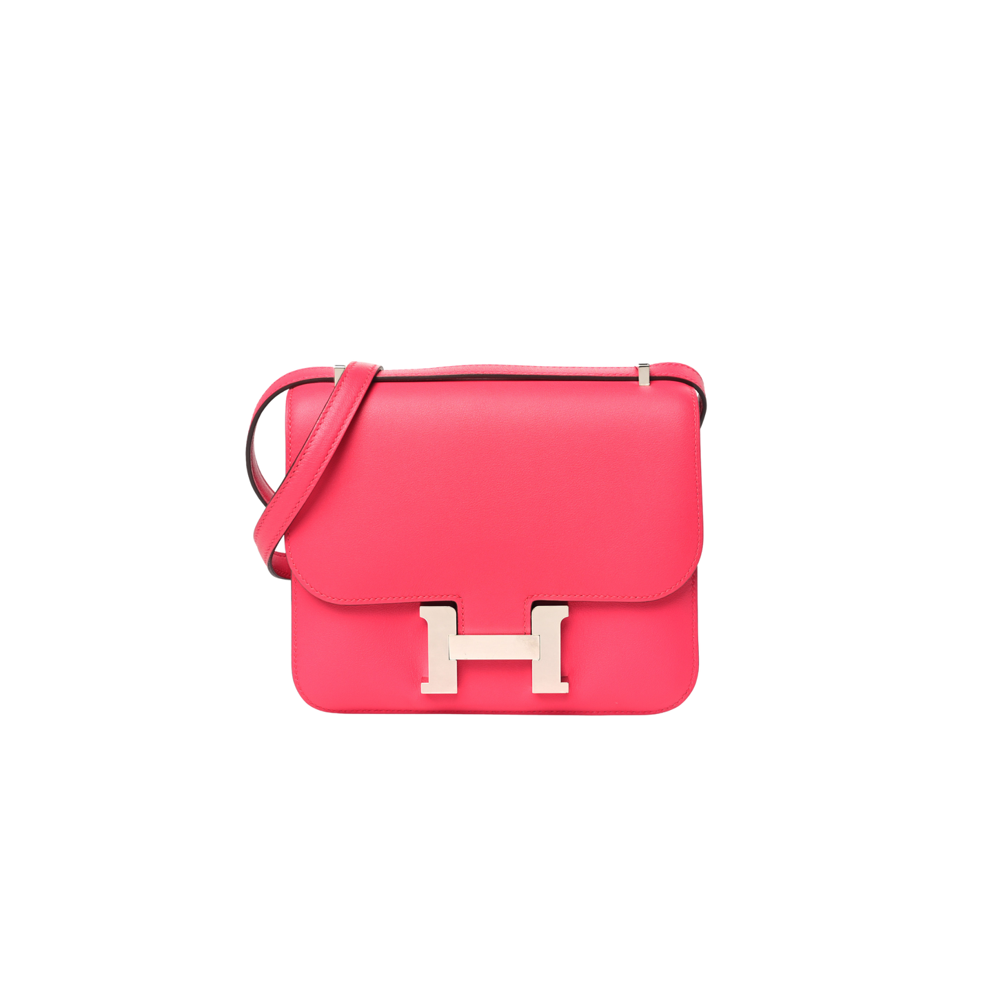 Hermes Constance 18 Rose Extreme Swift Leather