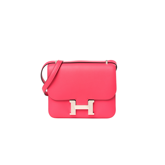 Hermes Constance 18 Rose Extreme Swift Leather