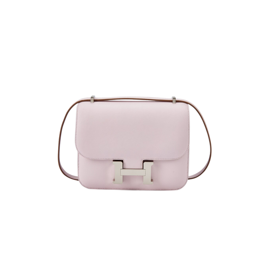 Hermes Constance 18 Mauve Pale Swift Leather