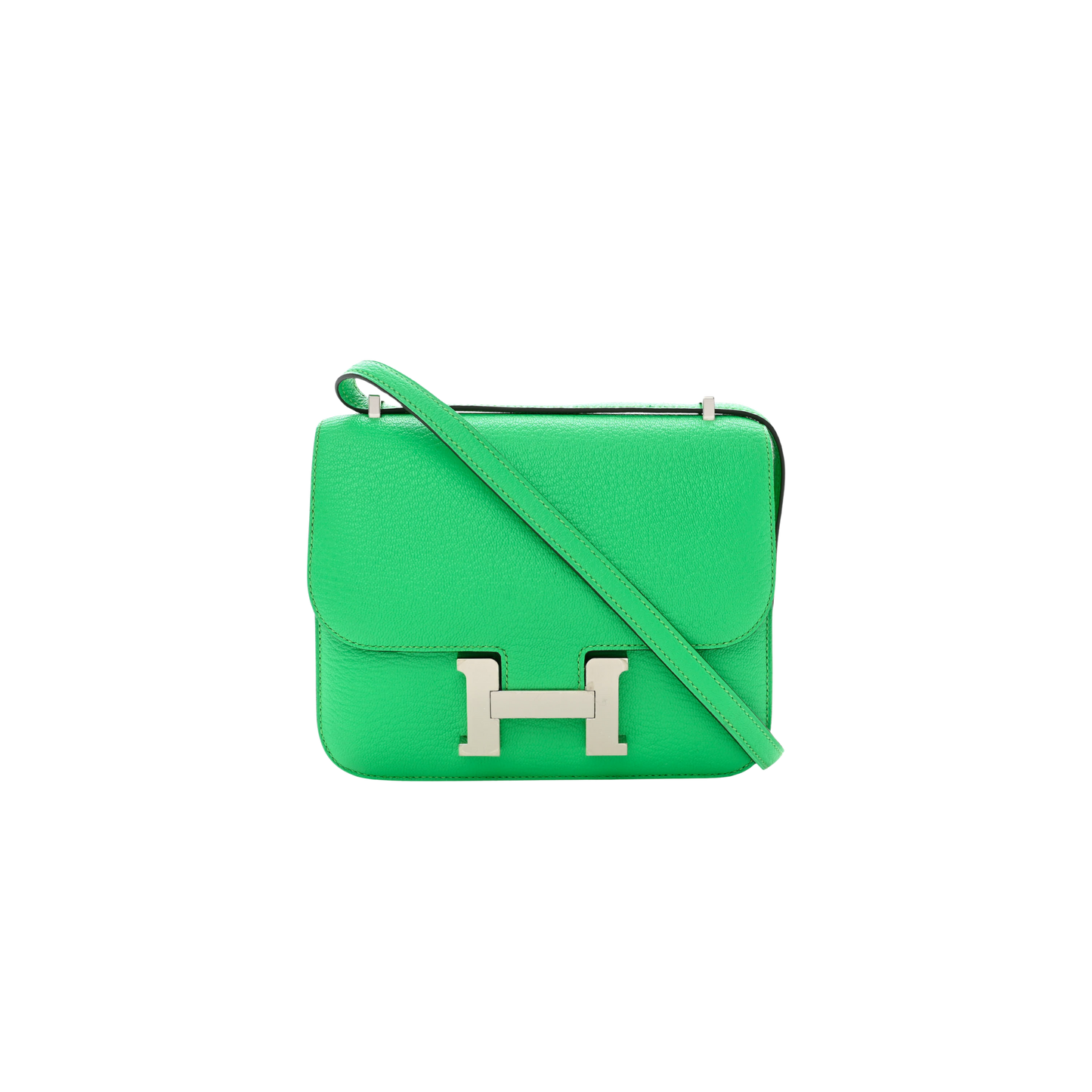 Hermes Constance 18 Vert Comics Chevre Mysore Leather