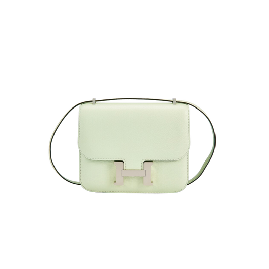Hermes Constance 18 Vert Fizz Chevre Mysore Leather