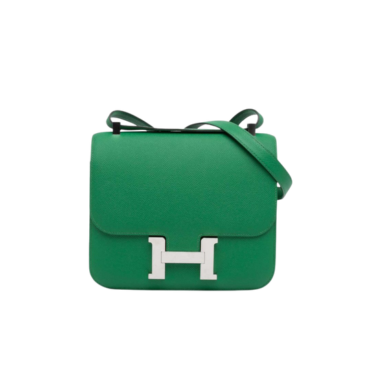 Hermes Constance 24 Vert Vertigo Epsom Leather