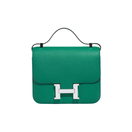 Hermes Constance 24 Vert Jade Epsom Leather