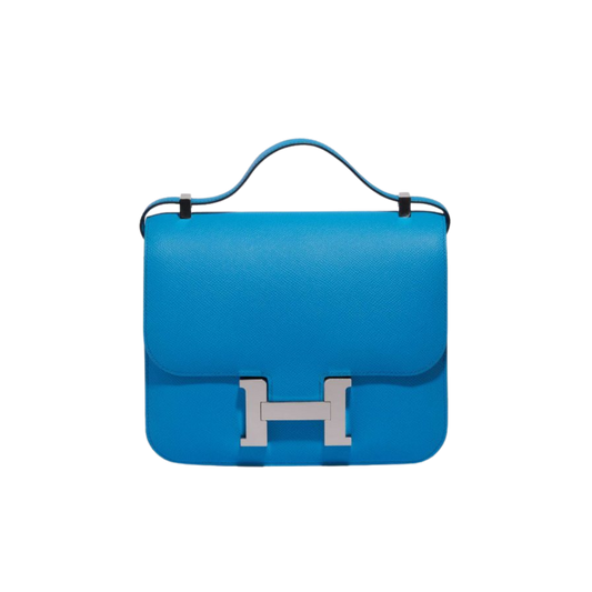 Hermes Constance 24 Bleu Frida Epsom Leather