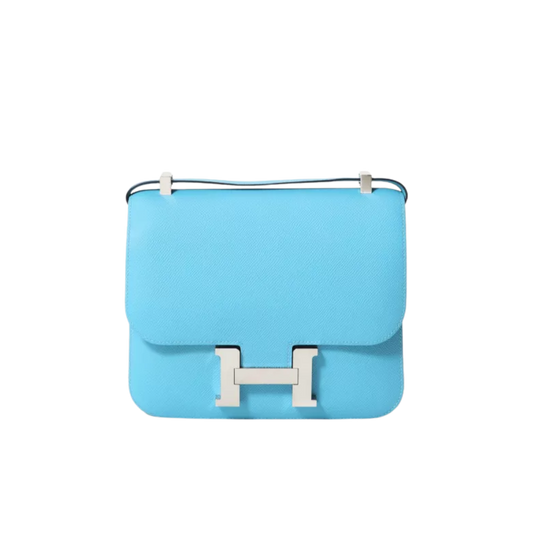 Hermes Constance 24 Bleu du Nord Epsom Leather