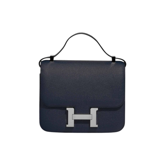 Hermes Constance 24 Bleu Indigo Epsom Leather