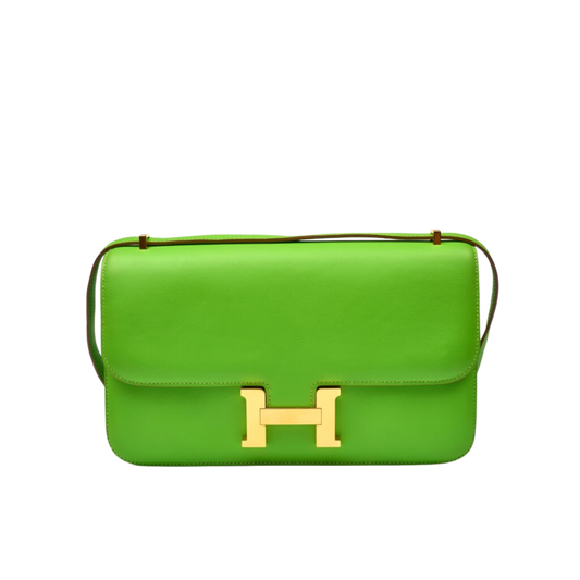 Hermes Constance Elan Kiwi Swift Leather