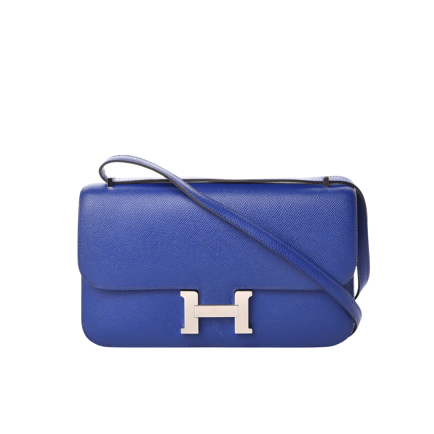 Hermes Constance Elan Bleu Electrique Epsom Leather