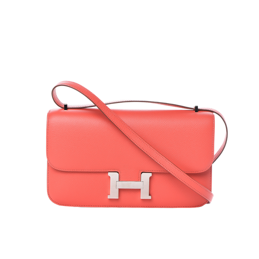 Hermes Constance Elan Rose Jaipur Epsom Leather