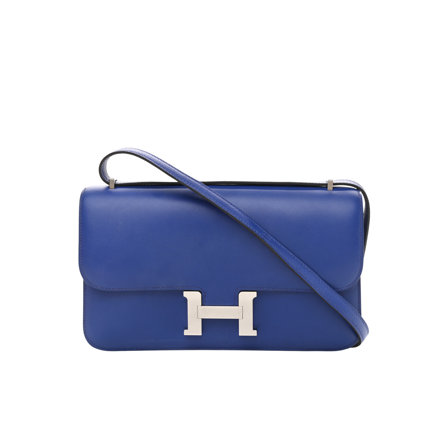 Hermes Constance Elan Bleu Electrique Swift Leather