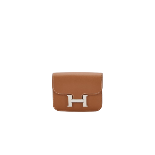 Hermes Constance Slim Gold Evercolor Leather