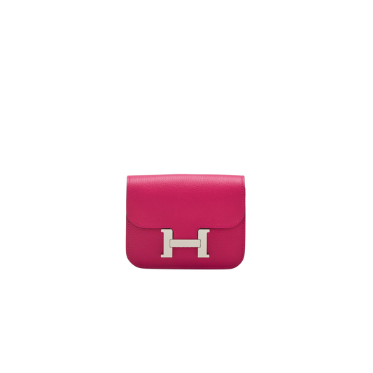 Hermes Constance Slim Framboise Evercolor Leather