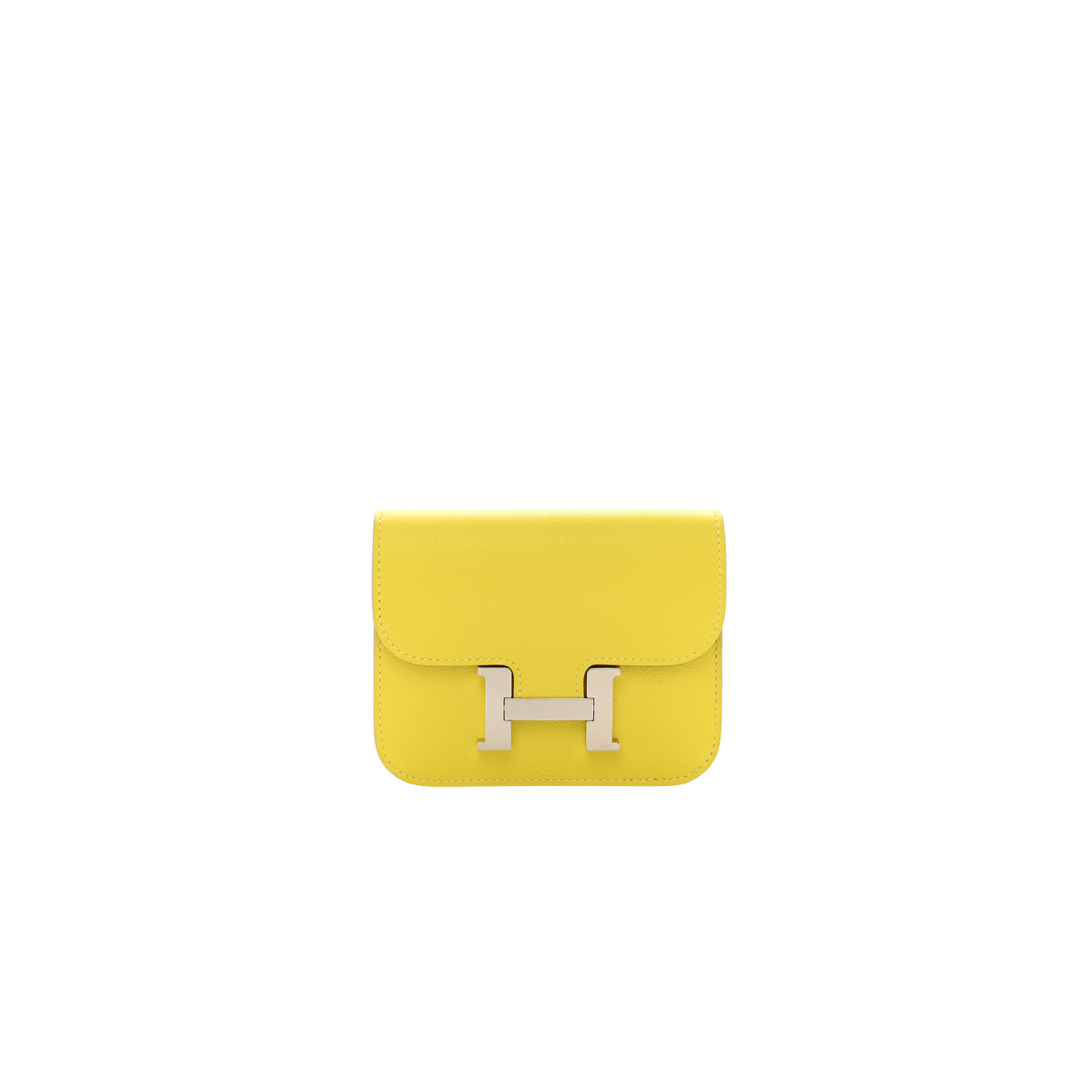Hermes Constance Slim Lime Evercolor Leather