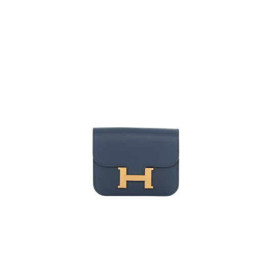 Hermes Constance Slim Bleu Nuit Evercolor Leather