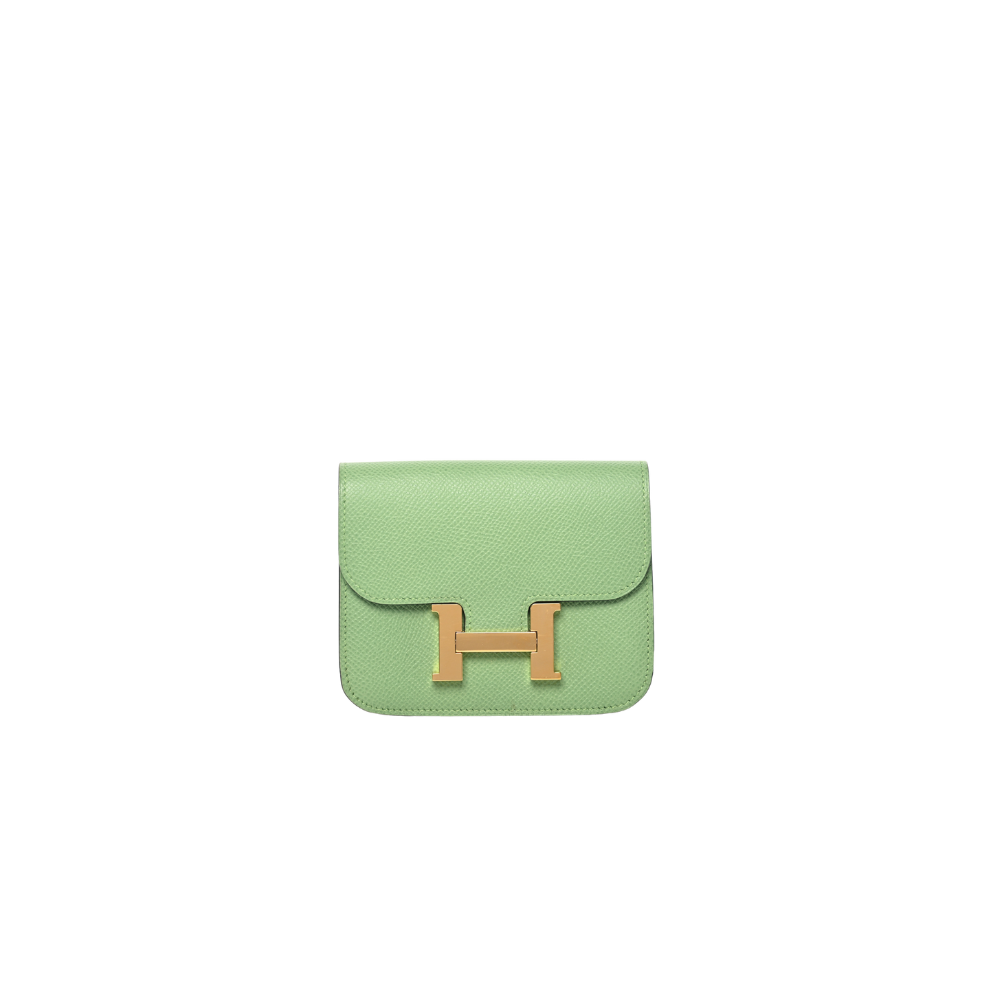 Hermes Constance Slim Vert Criquet Epsom Leather