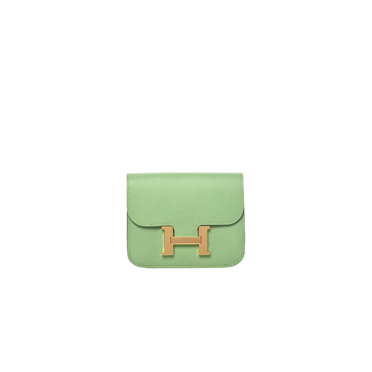 Hermes Constance Slim Vert Criquet Epsom Leather