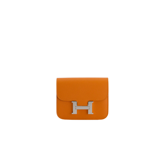 Hermes Constance Slim Orange H Epsom Leather