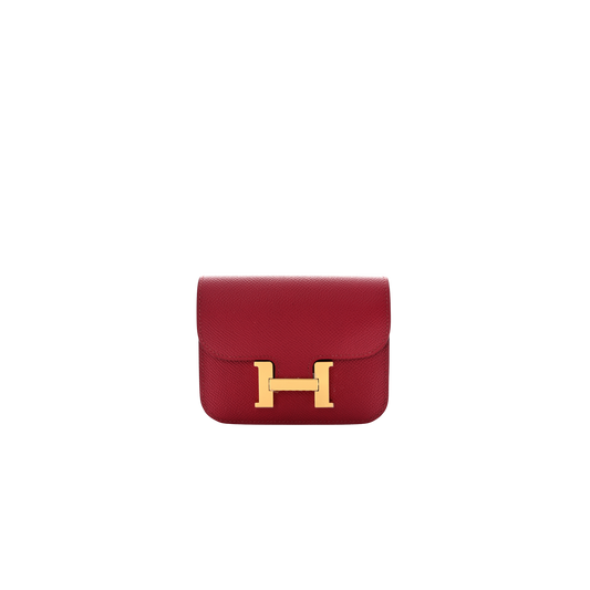 Hermes Constance Slim Rubis Epsom Leather