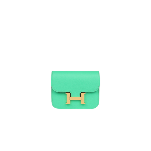 Hermes Constance Slim Vert Comics Evercolor Leather