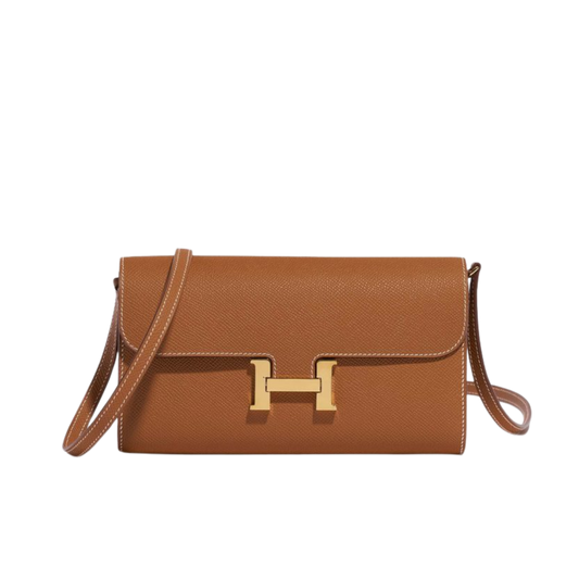 Hermes Constance To Go Gold Epsom Leather