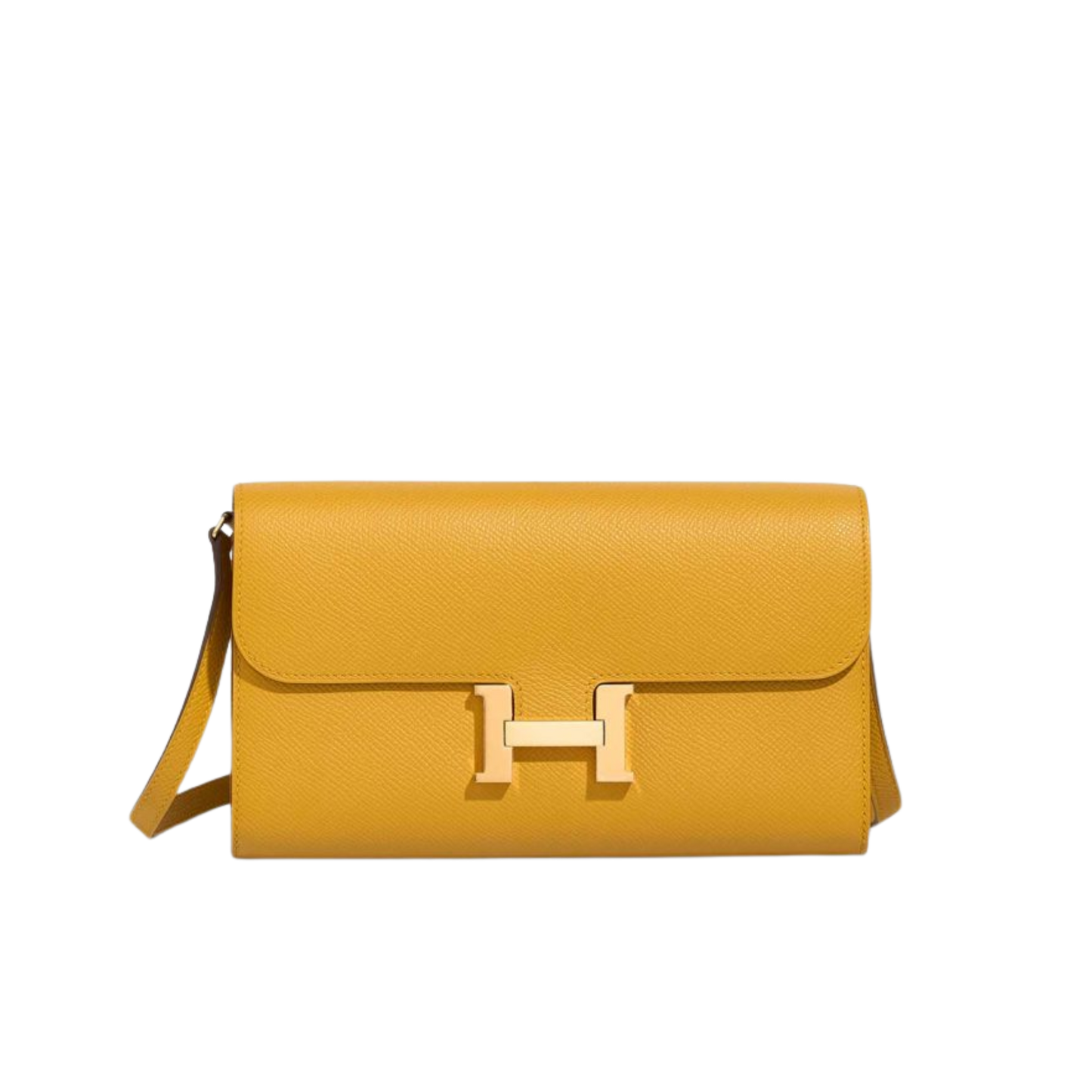 Hermes Constance To Go Jaune Ambre Epsom Leather