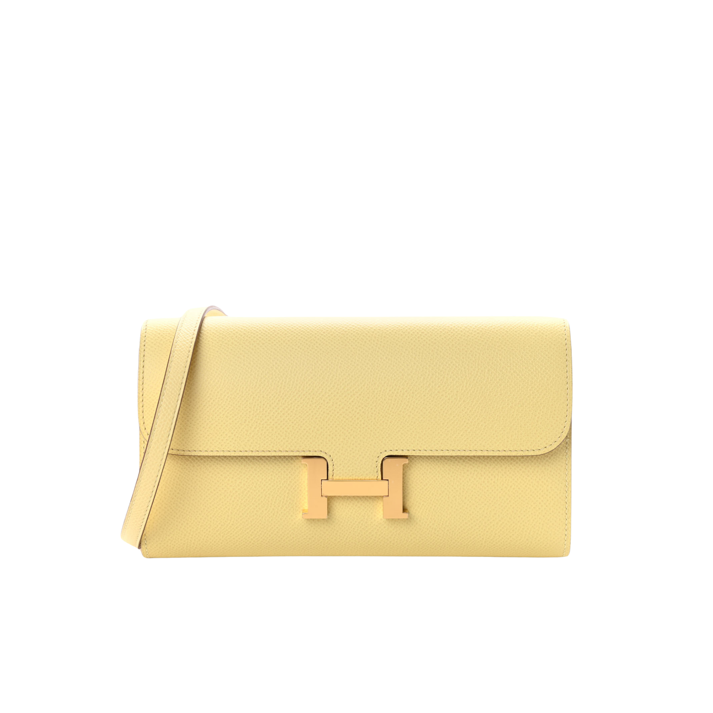 Hermes Constance To Go Jaune Poussin Epsom Leather