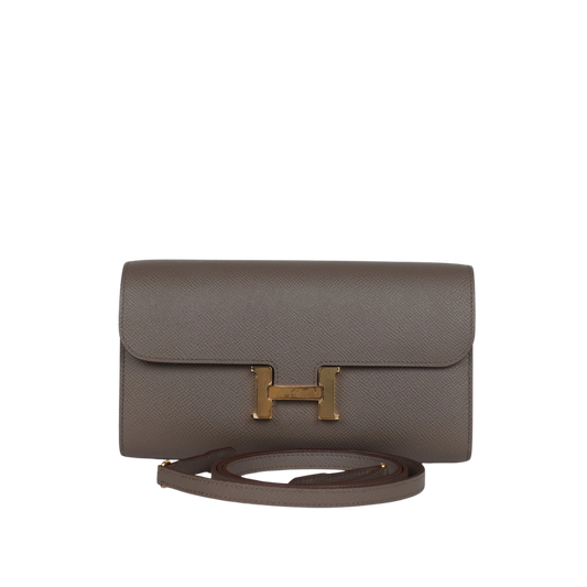 Hermes Constance To Go Etain Epsom Leather