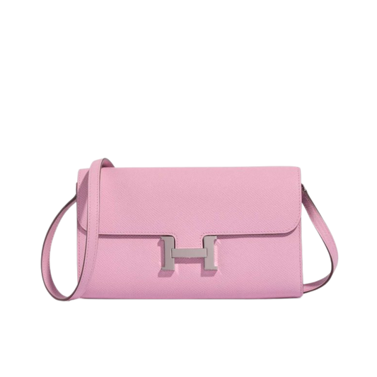 Hermes Constance To Go Mauve Sylvestre Epsom Leather