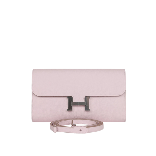 Hermes Constance To Go Mauve Pale Epsom Leather