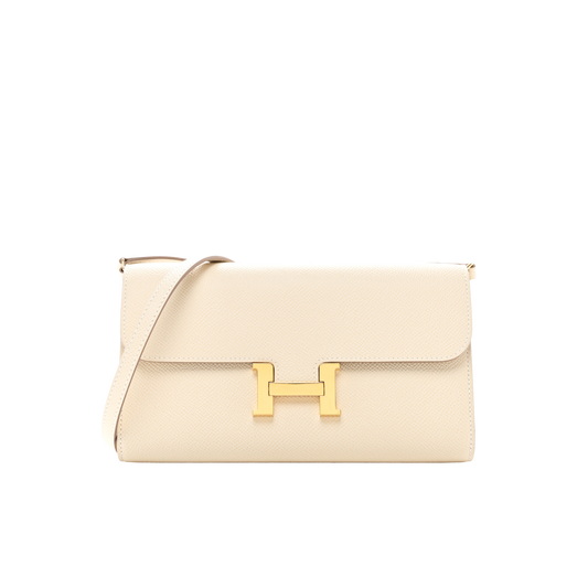 Hermes Constance To Go Craie Epsom Leather