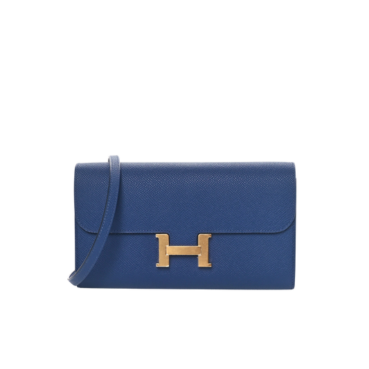 Hermes Constance To Go Bleu Saphir Epsom Leather