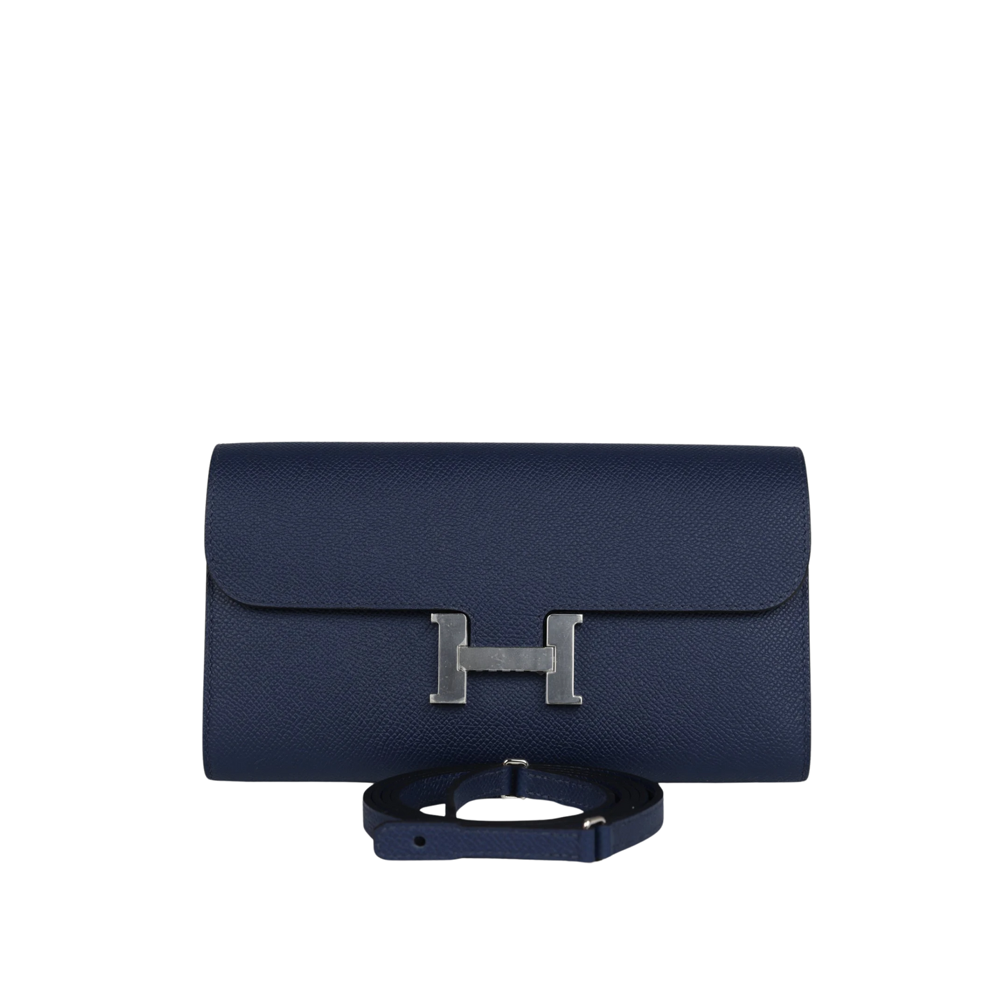 Hermes Constance To Go Navy Epsom Leather