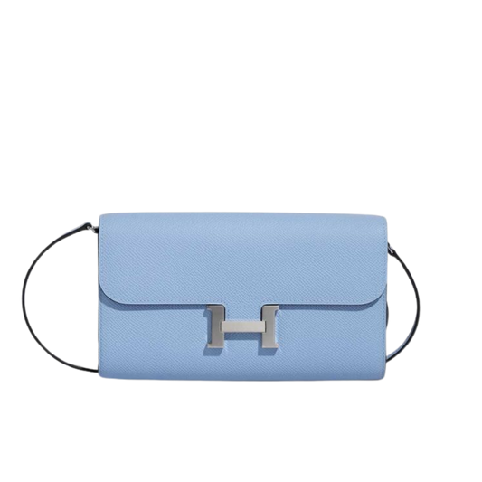 Hermes Constance To Go Celeste Epsom Leather