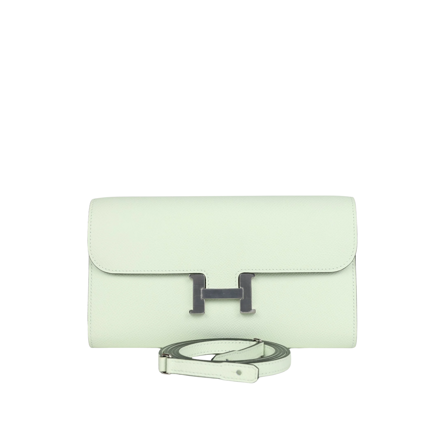 Hermes Constance To Go Vert Fizz Epsom Leather