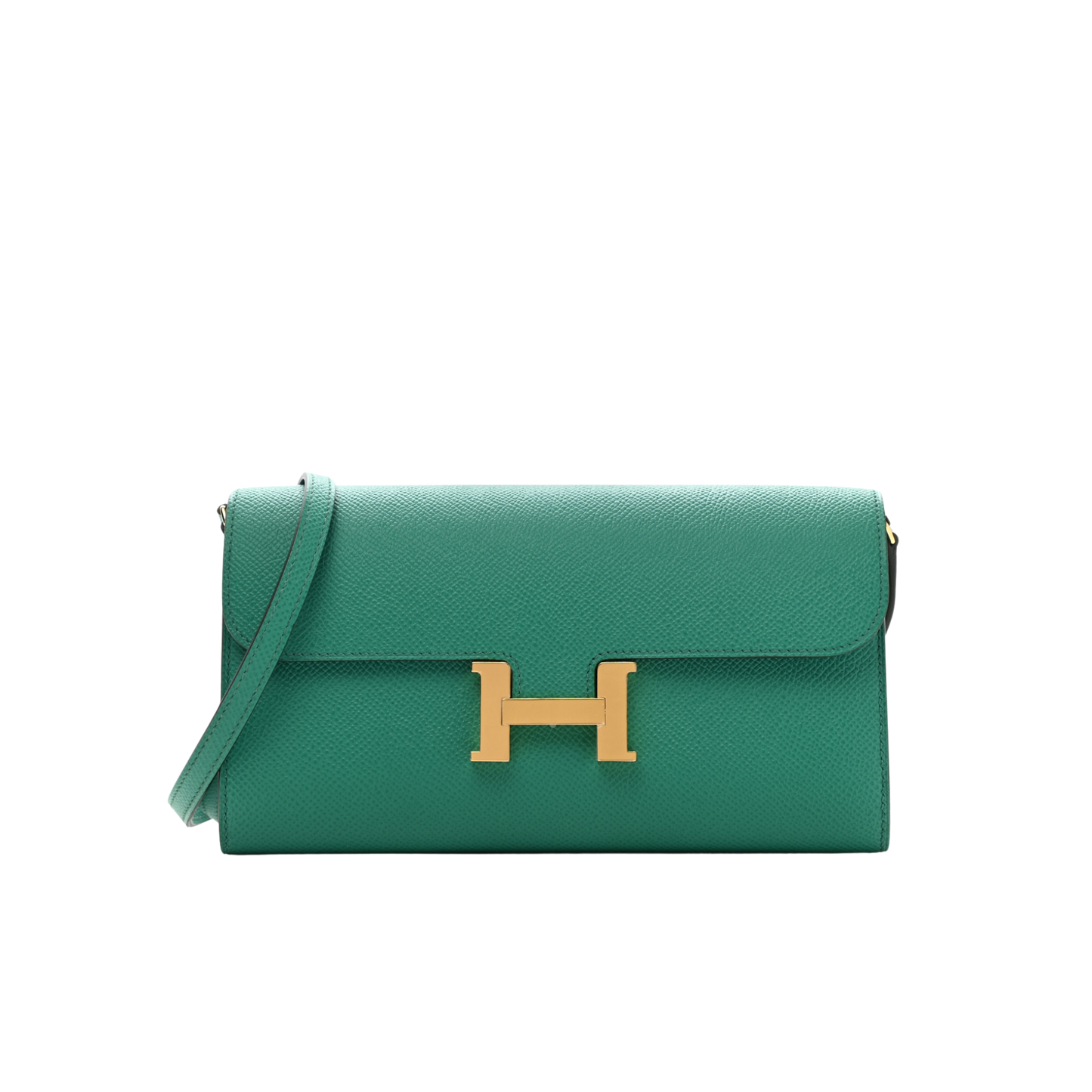 Hermes Constance To Go Vert Vertigo Epsom Leather