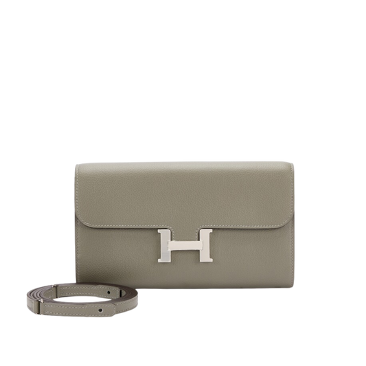 Hermes Constance To Go Gris Meyer Evercolor Leather