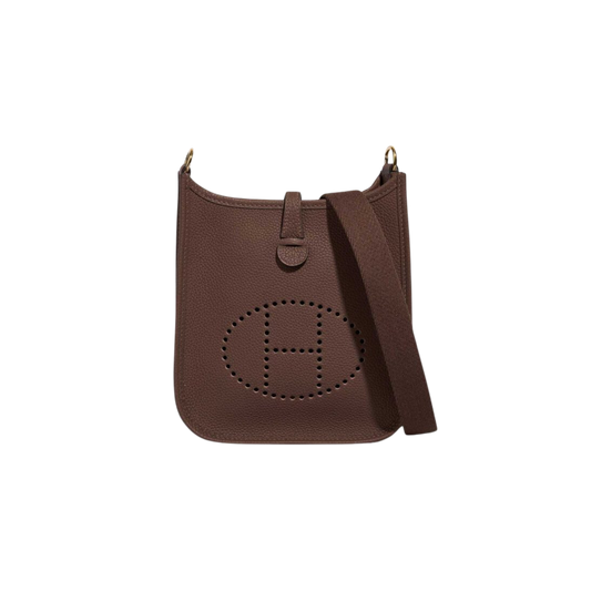 Hermes Evelyne TPM Cacao Clemence Leather