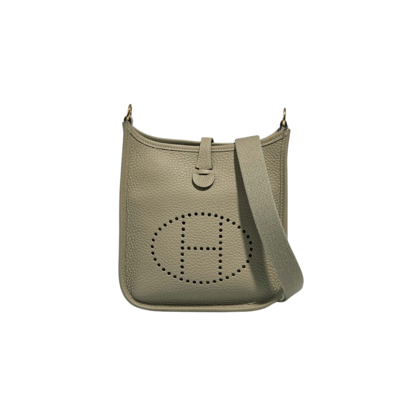 Hermes Evelyne TPM Sauge Clemence Leather
