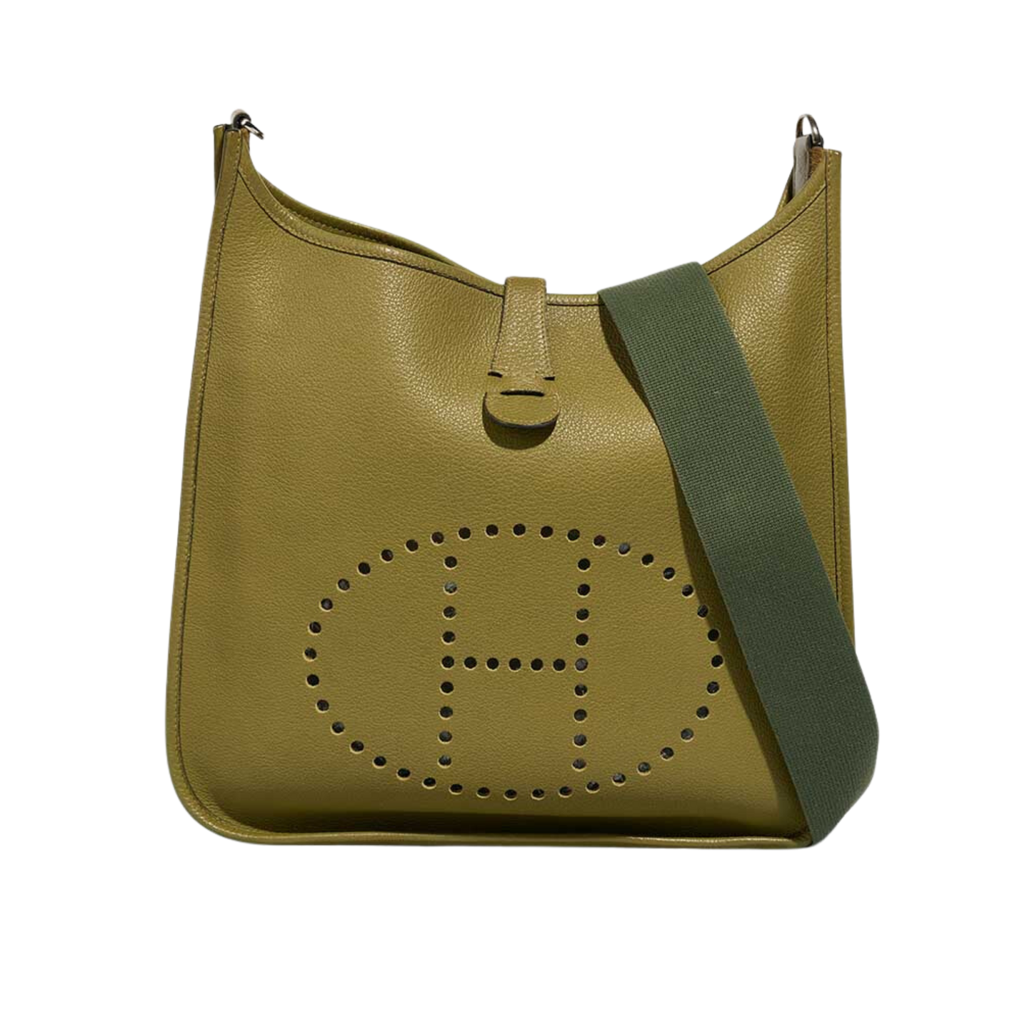 Hermes Evelyne GM Lichen Clemence Leather