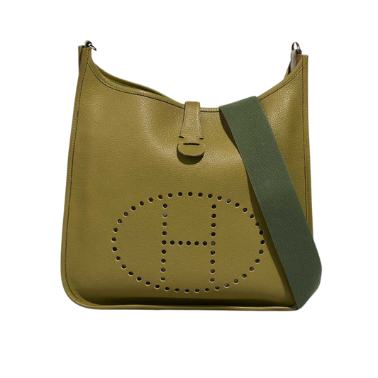Hermes Evelyne GM Lichen Clemence Leather